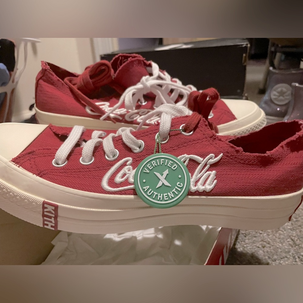 Coca-cola/KITH collab chucks